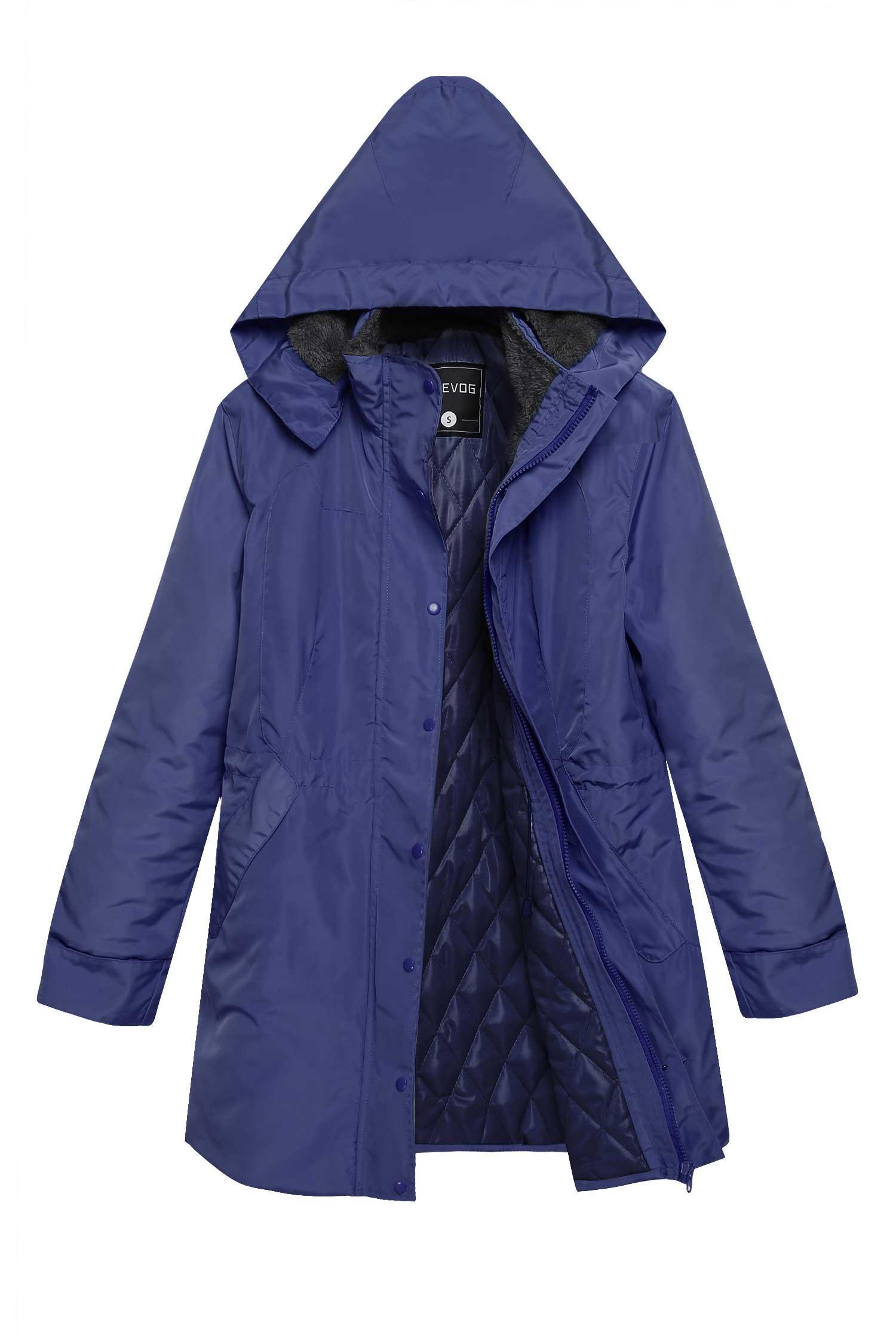 Lowest Price ever ! Women Winter Coat Front-Zip Hooded Parka Coat Outdoor Waterproof... by