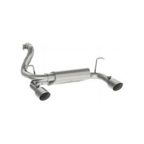MBRP 2018  Jeep Wrangler (JL) 3.6L V6 Dual Rear Exit Axle Back AL Exhaust System