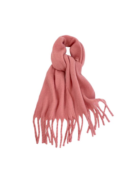 Winter Scarf for Adults Solid Color Wrap Soft Warm Elegant Styling Comfortable Cozy Wear