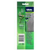 (4 pack) Gillette Sensor3 Sensitive, Men's Disposable Shaving Razors, 1 Count