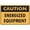 Warning Sign 4, variant on Caution Equipment Starts Automatically Spanish Metal Sign 8"x12" Rust Free Aluminum - Indoor Outdoor Use for Fence Yard, Bilingual Equipment Sign
