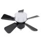 thumbnail image 1 of Ventilador De Techo Con Luz De Ventilador LED Moderno Ligero, Con Control Remoto, Función De Temporizador De Aplicaciones, Operación Tranquila Para El Hogar, Base E26/E27, Ideal, 1 of 7