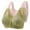 Gray, variant on Bras for Women Front Closure Bras for Women Pack 2-Pack Push up Bras No Underwire Plunging Retro Full Coverage Bralette Floral Print Embroidered Underwear for Older Women Swim XL Beige