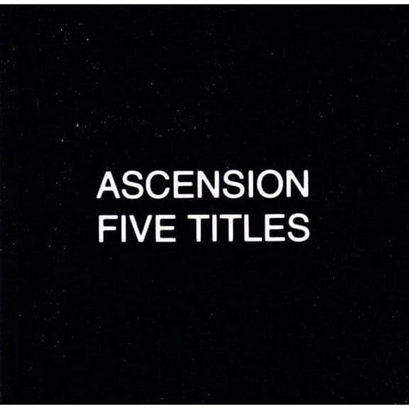 Ascension - Five Titles - Rock - CD