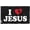I Love Jesus, variant on Salate Fly Breeze 3x5 Foot Jesus Our Only Hope Flag - Vivid Color and Fade Proof - Canvas Header and Double Stitched - Christian American Flags Polyester with Brass Grommets 3 X 5 Ft