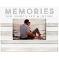 thumbnail image 2 of Malden 4X6 White/Gray Stripe Memories Frame, 2 of 3
