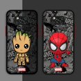 thumbnail image 2 of Soft Cartoon Marvel Groot Spiderman Phone Case for Xiaomi Poco X4 Pro M5s X3 NFC M5 X3 Pro X4 GT F3 X5 Pro M3 C40 Cover Clear, 2 of 5
