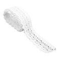 thumbnail image 1 of Lace Ribbon Cotton Thread 20 Yards White Decorative Accessories for Clothing Decoration DIY Curtain, 1 of 10