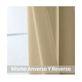 thumbnail image 3 of Cortinas Blackout 275cm Ancho X 215cm De Largo En 2 Paneles BEIGE, 3 of 6