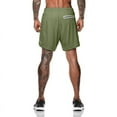 thumbnail image 3 of SANMADROLA Men's Swim Trunks with Mesh Lining Quick Dry Beach Shorts Sports Shorts Bathing Suit Boardshorts Swimwear, Green, L, 3 of 8