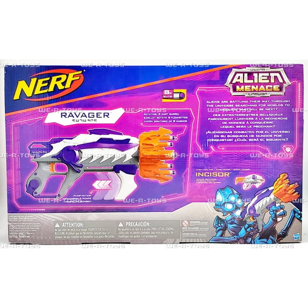 Nerf Alien Menace Ravager Blaster for Montessori Activities