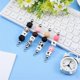 thumbnail image 2 of Blank Beaded Keychain Making Supplies Beaded Metal Bar Chain, 2 of 5