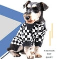 thumbnail image 2 of Decorating Pet Cloth - Breathable Cotton Two-legged Grid Pattern Pet Shirt for Daily Wear, 2 of 8