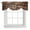 White, variant on Tie Up Valances for Windows, Western Barn Door Adjustable Valance Curtains Window Treatment for Living Room, Vintage Farmhouses Wooden Door Brown Rod Pocket Kitchen Curtains & Drapes 60x18 Inch