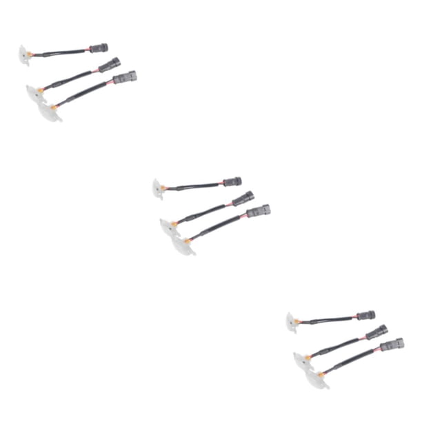 Kenally 3x LED Light For White Style F150 2015-2019 Raptor Grill Grille Type1 NO1