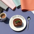 thumbnail image 2 of Silicone Drying Soft Table Mat Heat Resistant Waterproof Draining Dishes Cushion Protection Non-slip Placemats Household Pad Gray, 2 of 9