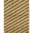 thumbnail image 1 of Ahgly Company Indoor Rectangle Abstract Orange Checkered Area Rugs, 4' x 6', 1 of 6