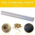 thumbnail image 3 of Home Decor 19.3cmx5m Heat Activated Foil Hot Stamping Foil Transfer Paper Roll (A), 3 of 7