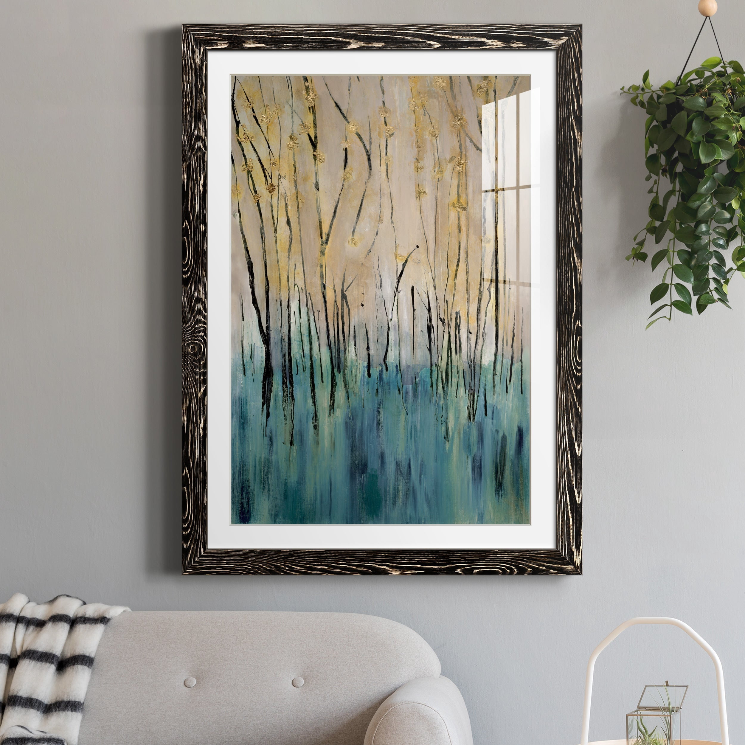 Mountain Air - Premium Framed Print - Distressed Barnwood Frame - Ready to Hang