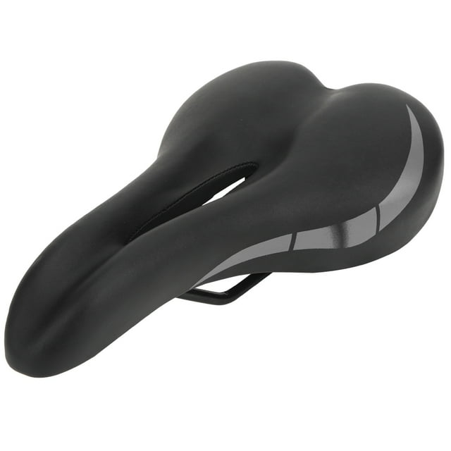 Double Track Cycling Pad, Soft Bicycle , Replacement for Cycling Black