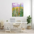 thumbnail image 2 of Stupell Industries Modern Desert Scenery Cactus Plants Painting Gallery Wrapped Canvas Print Wall Art, Design by Laura Marr, 2 of 7