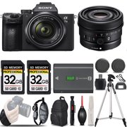 Sony a7 III Mirrorless Camera with 28-70mm Lens +50mm Lens -LOADED KIT (International Version)