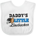 thumbnail image 3 of Inktastic Daddy's Little Linebacker Boys or Girls Baby Bib, 3 of 4