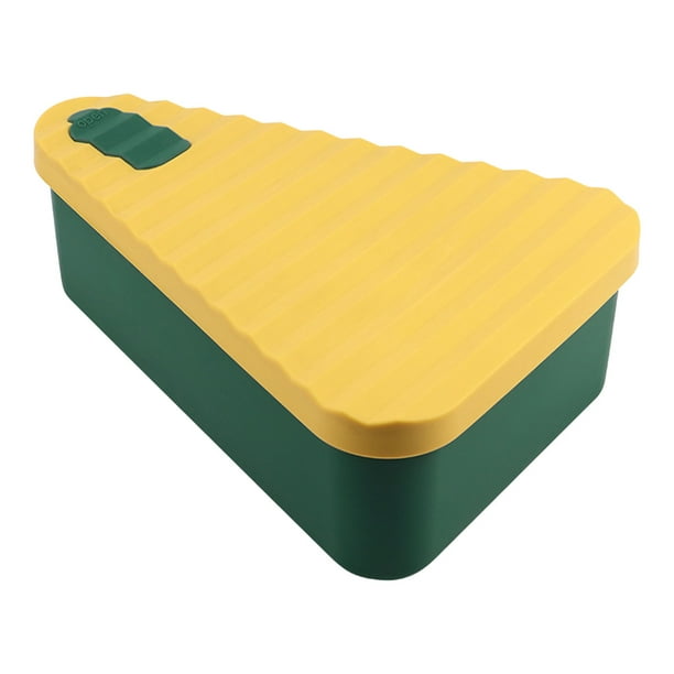 Fiambrera de Grado Alimenticio, Apta para Microondas, Conservación Hermética de Pizza, Apta para Congelador y Lavavajillas, Recipiente Reutilizable Duradero, para Viajes y Uso Al Aire Libre,