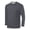 Dark Gray, variant on Men's Blend Long Sleeve Tees, Moisture Wicking, Odor Protection, UPF 30+, Gray S(S)