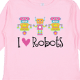 thumbnail image 4 of Inktastic Robot Lover Robotics Girls Long Sleeve Toddler T-Shirt, 4 of 5