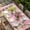 Cherry Pink, variant on Easter Table Cloths for 8 Foot Rectangle Tables, Spring Rabbit Eggs Flowers Flags Leaves Wood Grain Patio Waterproof Elastic Fitted Tablecloths, Washable Rectangular Table Cover for Camping