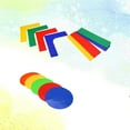 thumbnail image 1 of OUNONA 13 Pcs Anti-skid Basketball Court Line Kit PVC Assorted Color Sports Supplies Sticker, 1 of 8