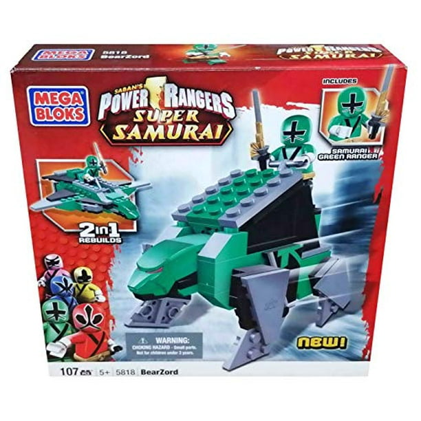 Mega Bloks Power Rangers Samurai BearZord