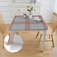 thumbnail image 2 of BANET Square Checkered Water Resistance Antiwrinkle Heavy Weight Table Cloth for Buffet Banquet Parties Event Holiday Dinner white, 2 of 8