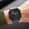 thumbnail image 4 of Reloj digital para hombre con alarma y cronógrafo – Reloj deportivo resistente al agua hasta 50 m para correr y hacer senderismo al aire libre, pantalla LED retroiluminada de fácil lectura, corr, 4 of 6