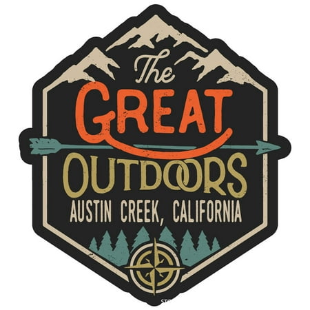 

Austin Creek California The Great Outdoors Design 4-Inch Fridge Magnet