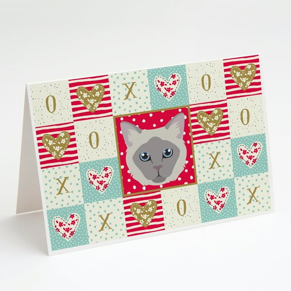 Owyhee Bob Cat Love Greeting Cards and Envelopes Pack of 8