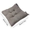 thumbnail image 3 of karymi Thick Soft Floor Cushion Pillow with Attached Straps for Chair Seat Mat Indoor Outdoor Use Multiple Colors 17.72x17.72 Inch Living Room Decor Mens Gifts, 3 of 6