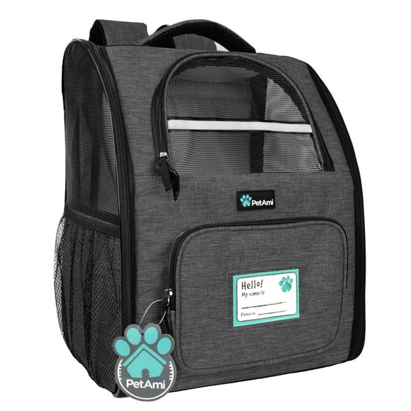 Mochila Porta Mascotas PetAmi para Perros y Gatos Pequeños y Grandes Hasta 8 kg