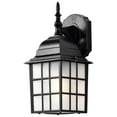 thumbnail image 6 of Nuvo Lighting 60/4905 Adams Single-Light Wall Lantern with Frosted Glass Panels, 6 of 9