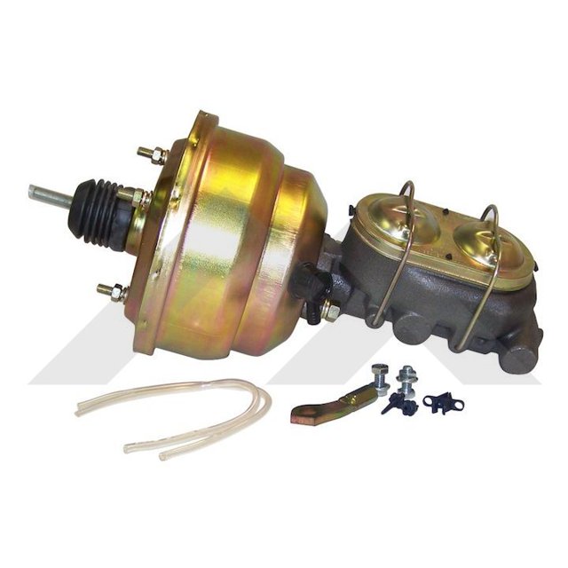 Crown Automotive Trousse de Conversion de Freins RT31023 RT Tout-Terrain; Amélioration de la Performance; Gris/zinc