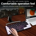 thumbnail image 3 of 60% Mini RGB Keyboard, 61 Keys LED Backlight Ergonomic Mechanical Feeling Wired Gaming Keyboard for Office Business Gaming, 3 of 8