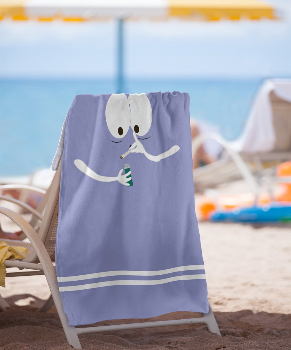 South Park Beach Towel, 30"x60" South Park Towelie Joint Beach Towel