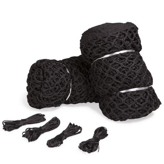 6.0 mm Lacrosse Net Weather Treated, Black