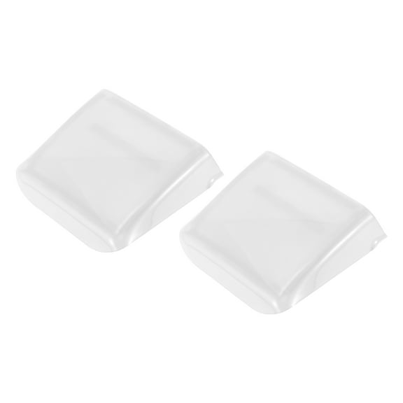 Unique Bargains 1 Set Tail Light Lamp Side Cover Trim for Jeep Wrangler JL JLU 2018-2024 for Jeep Gladiator JT 2020-2024 Rear Taillights Side Lamp Decor Trim Cover Exterior ABS White
