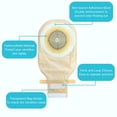 thumbnail image 3 of Bolsas de ostomía, 20 unidades, bolsas de colostomía de una sola pieza para el cuidado de la ileosto, 3 of 8