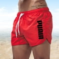 thumbnail image 1 of Bañadores deportivos para hombre, ropa de playa de lujo, pantalones cortos de secado rápido, para gimnasio y correr, novedad de verano, 1 of 4