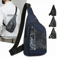 thumbnail image 2 of Sling Bag Crossbody Backpack for Men Sling Backpack Hiking Daypack Multipurpose Cross Body Chest Bag, 2 of 6