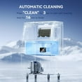 thumbnail image 6 of Coolski Commercial Ice Maker, 200 lbs/24H Under Counter Ice Machine, 35 lbs Bin, 6 of 9