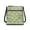 Clover Bunny Pattern, variant on Gothic Skull Couple Print Ladies Leather Crossbody Bag, Waterproof Shoulder Purse Lightweight Fashion Purse Satchel for Shopping Work